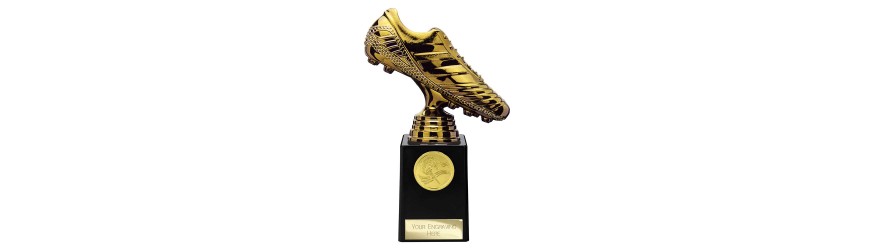 FUSION LEGEND FOOTBALL BOOT RESIN TROPHY - 5 SIZES - 13.5CM - 21CM FUSION LEGEND FOOTBALL BOOT RESIN TROPHY - 5 SIZES - 13.5CM - 21CM